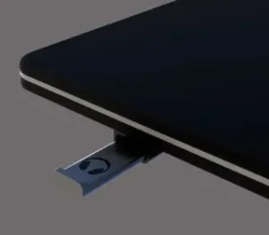 HEADPHONE HOLDER UNDER THE TABLE