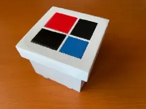 Binomická krychle (Montessori pomůcka)