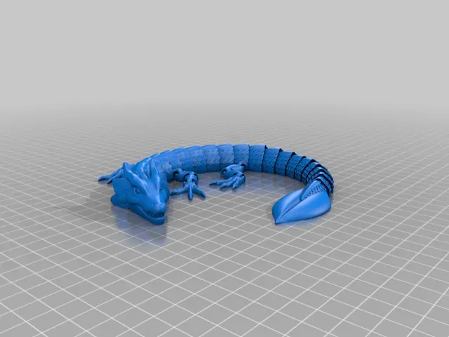 Flexi Leaf Dragon(Print-in-place) — Фото 5 из 17