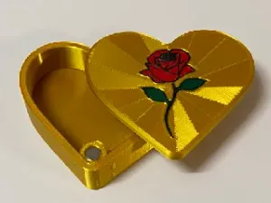 Rose Heart Box
