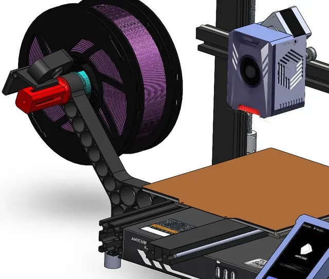 Anycubic camera holder - Kobra / Kobra 2 / Kobra 2 Pro — Фото 2 из 2