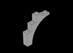 Lego Compatible (2339.dat) Arch 1 x 5 x 4