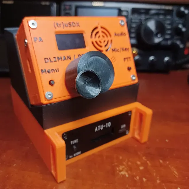 (tr)uSDX Stand with ATU-10 Enclosure — Фото 4 из 5