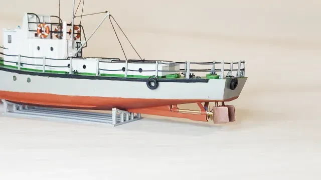 Riverboat project 376 "Yaroslavets", HO scale — Фото 4 из 8