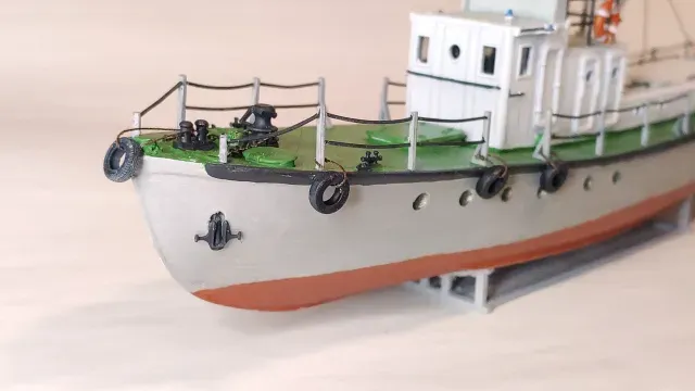 Riverboat project 376 "Yaroslavets", HO scale — Фото 3 из 8