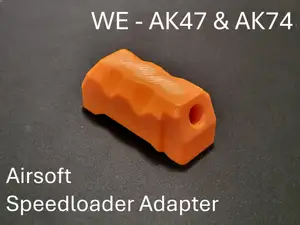 WE - AK47 & AK74 GBB Airsoft Speedloader Adapter with BB Kicker & Automatic Reset - Free Download