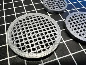 Miniature Bases Grate Pattern