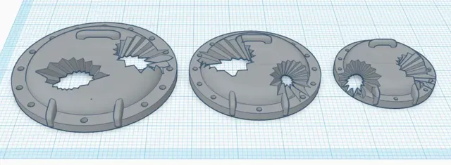 Miniature Bases Wrecked Hatch Pattern — Image 2 of 7