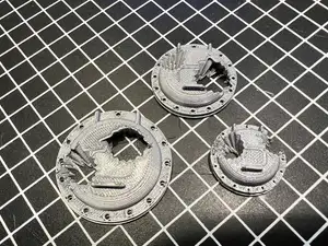 Miniature Bases Wrecked Hatch Pattern
