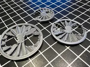 Miniature Bases Wrecked Fan Pattern