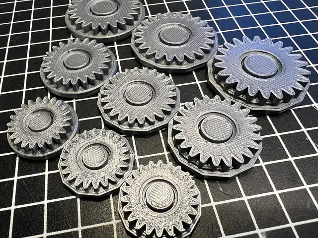 Miniature Bases Multi-Gear Pattern