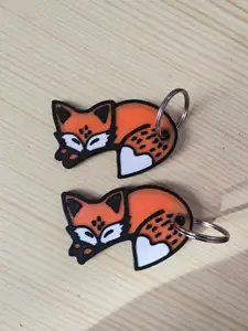 Fox keychain (Liška klíčenka)