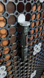 Multiboard Magnetic Flashlight Holders