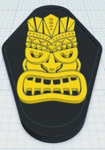 Tiki Keytag 96