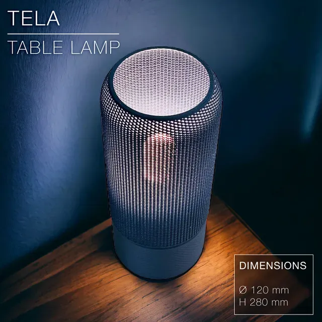 TELA | Table lamp E14 & E27 & E26 fast print — Фото 7 из 10