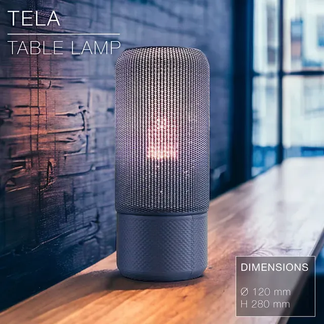 TELA | Table lamp E14 & E27 & E26 fast print