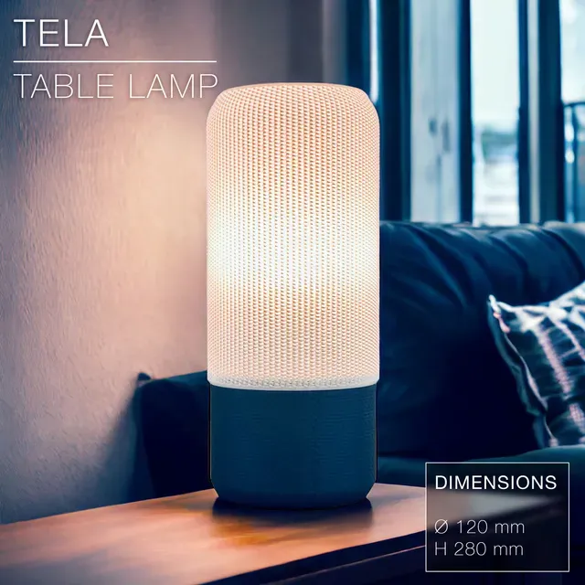 TELA | Table lamp E14 & E27 & E26 fast print — Фото 9 из 10