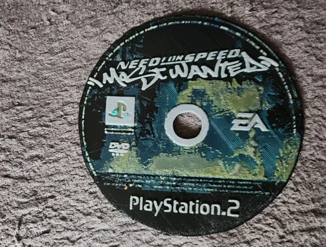 Need For Speed Most Wanted PS2 Disk - HueForge