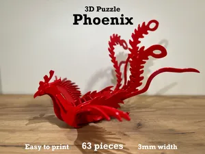 "Phoenix" 3D Puzzle