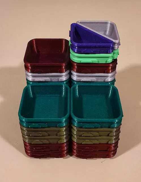 Interlocking Sorting Cups (Square Shape) — Фото 6 из 8