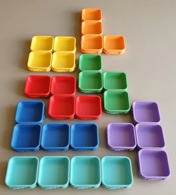 Interlocking Sorting Cups (Square Shape) — Фото 4 из 8