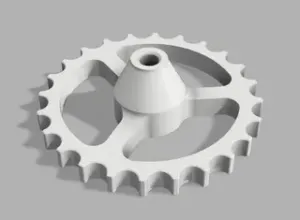 Creality K1 Max: Large Bed Level Adjustment Wheel