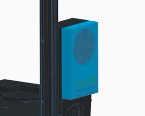 Sovol SV06/SV06 Plus Ultimate Raspberry Pi/92mm Fan PSU Case