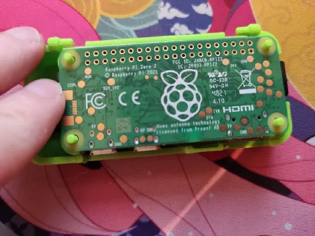 Raspberry Pi Zero 2 W with Pi Camera and tripod mount — Фото 3 из 5