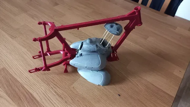 Project JAWA-ČZ KÝVAČKA 250/353.02 - PART No.2 - ENGINE CRANCKCASE + ENGINE COVERS — Фото 2 из 9