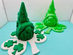 Lucky Clover Boy Gnome