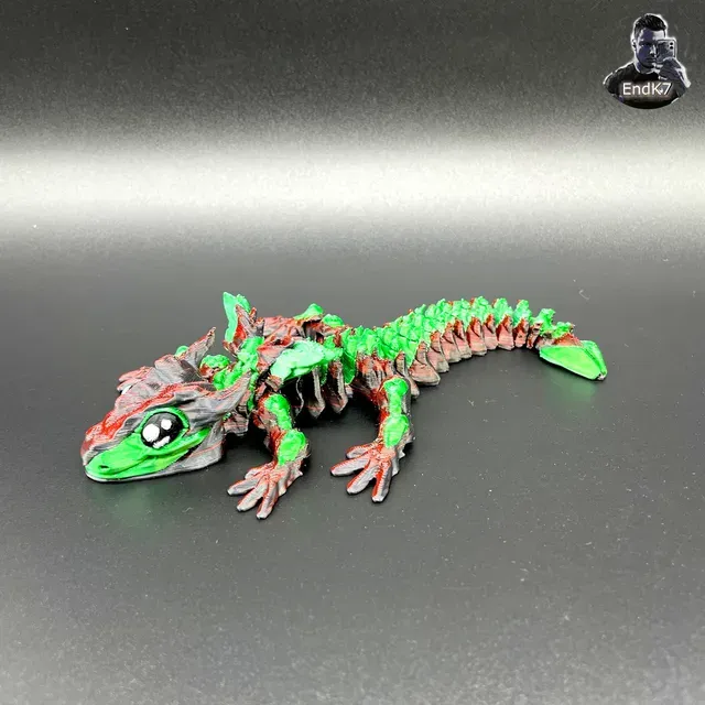 Glorious Baby Dragon - Articulated - Print in Place - No Supports - Flexible - Fantasy — Фото 15 из 15