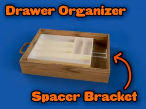 Drawer Organizer Spacer Bracket