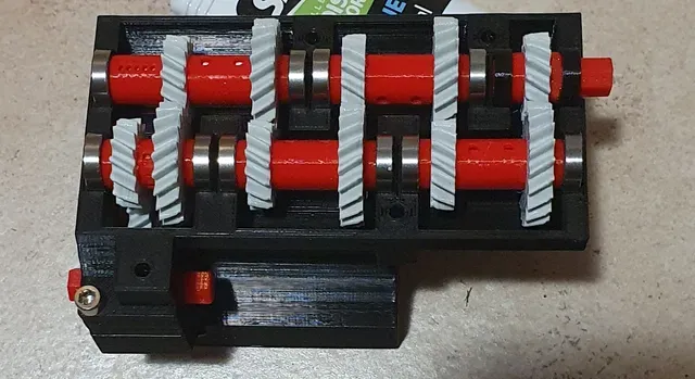 Crawler gearbox for UNIMOG RC (RC CAR / RC TRUCK)