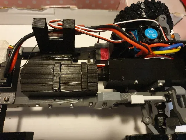 Crawler gearbox for UNIMOG RC (RC CAR / RC TRUCK) — Фото 3 из 5