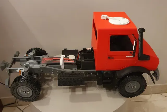 Crawler gearbox for UNIMOG RC (RC CAR / RC TRUCK) — Фото 2 из 5