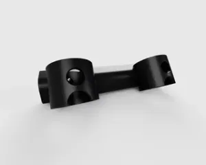 Double Dyson Angled Accessory Wall Mounted Holder