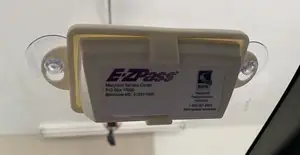Remix: EZPass Toll Tag Holder w/Velcro Cutouts