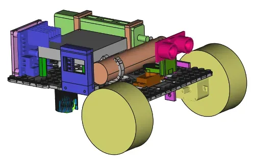 Flexible chassis 2WD & 4WD robot — Фото 4 из 9