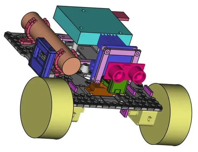 Flexible chassis 2WD & 4WD robot — Фото 7 из 9