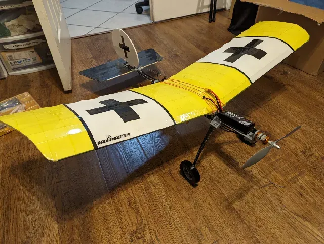 Slow Stick FPV Plane with Carbon Fiber Arrow Shafts — Фото 2 из 22