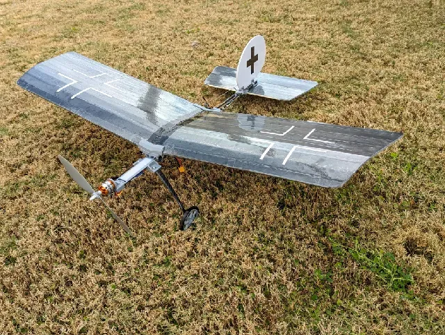 Slow Stick FPV Plane with Carbon Fiber Arrow Shafts — Фото 15 из 22