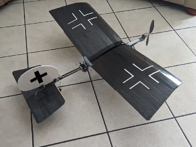 Slow Stick FPV Plane with Carbon Fiber Arrow Shafts — Фото 8 из 22
