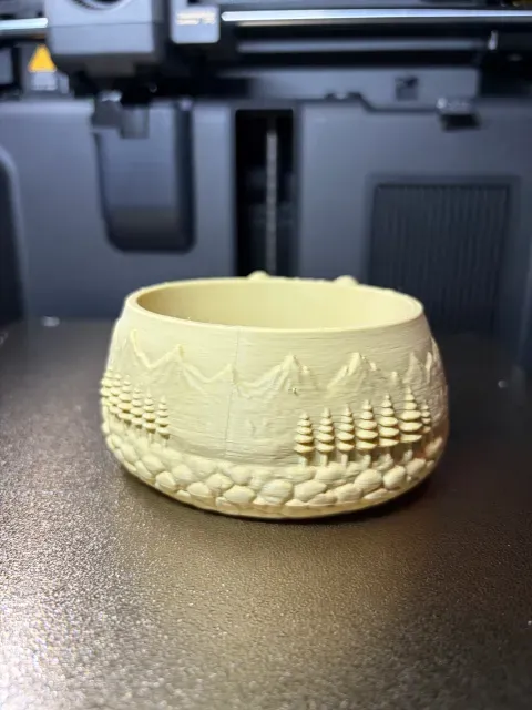 Sleeping Bear Candy Bowl-3D Print Model — Фото 5 из 5