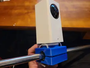 WYZE CAM PAN holder for 25.5mm diameter pipe