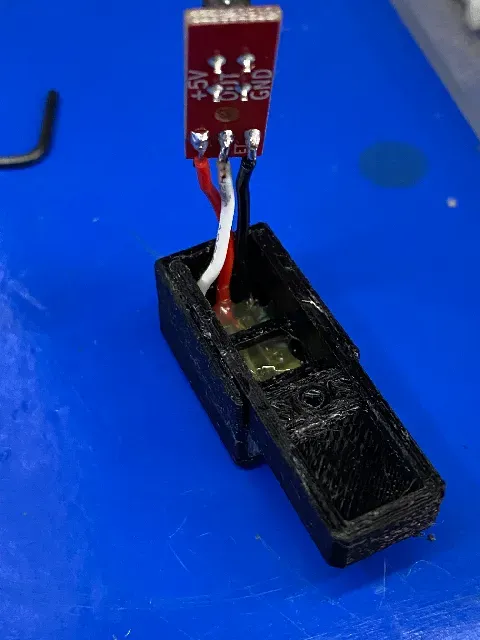 Extruder Idler MMU2S Adjustable With Screw Adj. Housing with Power LED and State LED and MMU2s Filament Sensor — Image 9 of 17