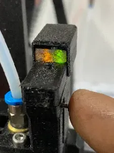 Extruder Idler MMU2S Adjustable With Screw Adj. Housing with Power LED and State LED and MMU2s Filament Sensor