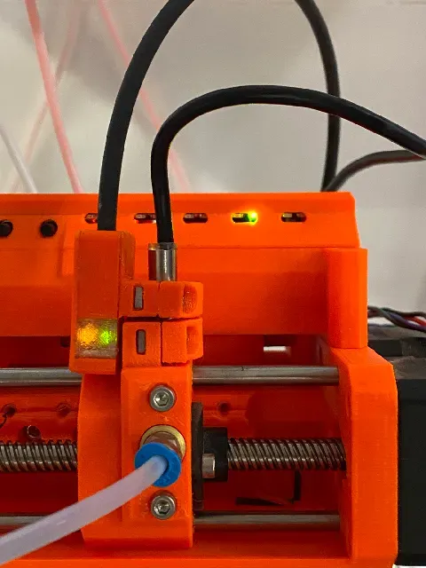 Extruder Idler MMU2S Adjustable With Screw Adj. Housing with Power LED and State LED and MMU2s Filament Sensor — Image 12 of 17