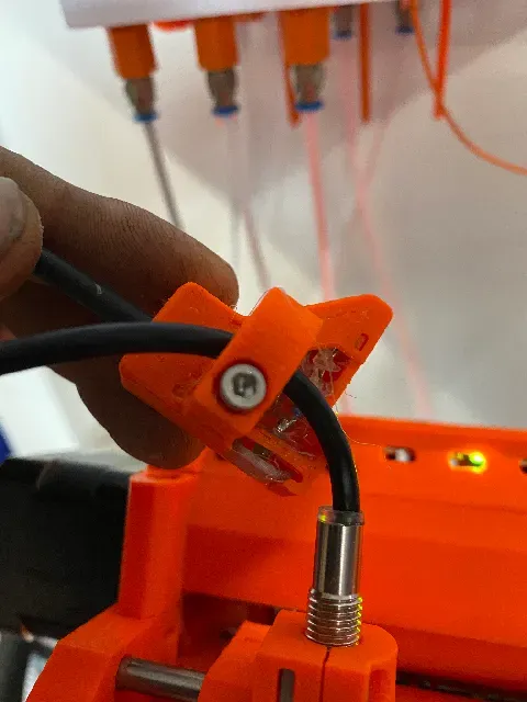 Extruder Idler MMU2S Adjustable With Screw Adj. Housing with Power LED and State LED and MMU2s Filament Sensor — Image 13 of 17