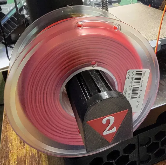 FlashForge AD5X 43mm Spool Holder Adapter – Fix Small Spools Not Fitting — Image 3 of 3