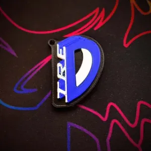TRE Di Print Keychain